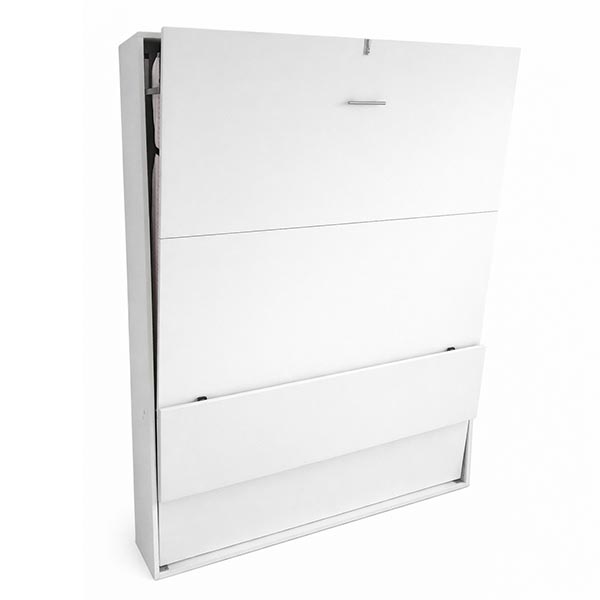 Abatible vertical 2 plazas con escritorio abatible